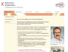 Tablet Screenshot of gefaesszentrum-bremen.de